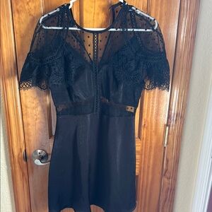 BNWT Elegant Black Lace Dress